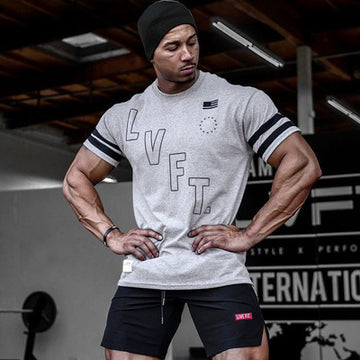 Men's Short Sleeve Gym T-shirt